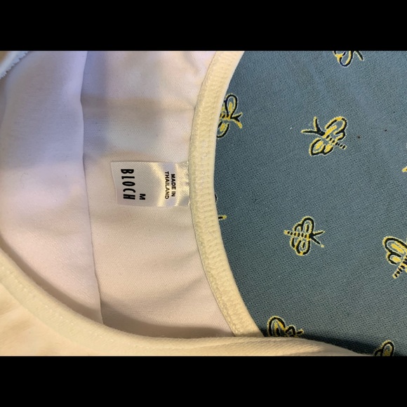 Medium Bloch White Leotard - Picture 2 of 2